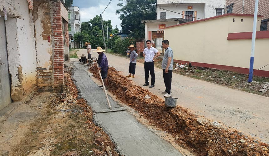 中国九游会官网助力茂名高州谷篢村乡村焕新升级